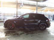 ポルシェ&nbsp;マカン&nbsp;ターボ　2016yモデル　正規ディーラー車　右ハンドル　EUR-GTエアロ　ES22インチアルミホイール　ESローダウンサス&nbsp;中古車