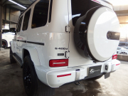 メルセデスベンツ&nbsp;Gクラス&nbsp;G400d　左ハンドル　AMGライン　マニュファクトゥーアプログラム　ホワイトレザー&nbsp;中古車