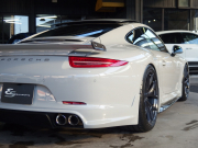 ポルシェ&nbsp;911(Type911)&nbsp;PDK　右ハンドル　EUR-GTフルエアロ　ES可変マフラー　BCフォージドアルミホイール　KW車高調&nbsp;中古車