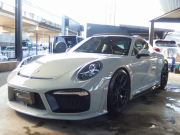 ポルシェ&nbsp;911(Type911)&nbsp;PDK　右ハンドル　EUR-GTフルエアロ　ES可変マフラー　BCフォージドアルミホイール　KW車高調&nbsp;中古車