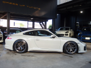 ポルシェ&nbsp;911(Type911)&nbsp;PDK　右ハンドル　EUR-GTフルエアロ　ES可変マフラー　BCフォージドアルミホイール　KW車高調&nbsp;中古車