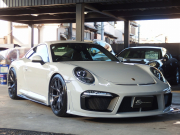 ポルシェ&nbsp;911(Type911)&nbsp;PDK　右ハンドル　EUR-GTフルエアロ　ES可変マフラー　BCフォージドアルミホイール　KW車高調&nbsp;中古車